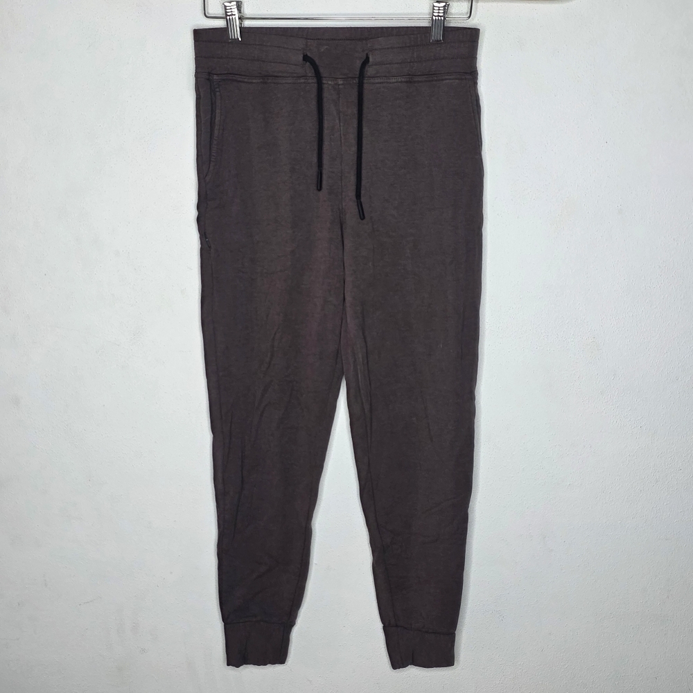 Stance ButterBlend Jogger Pants Mens Brown Small S Fleece Lounge Elastic Waist